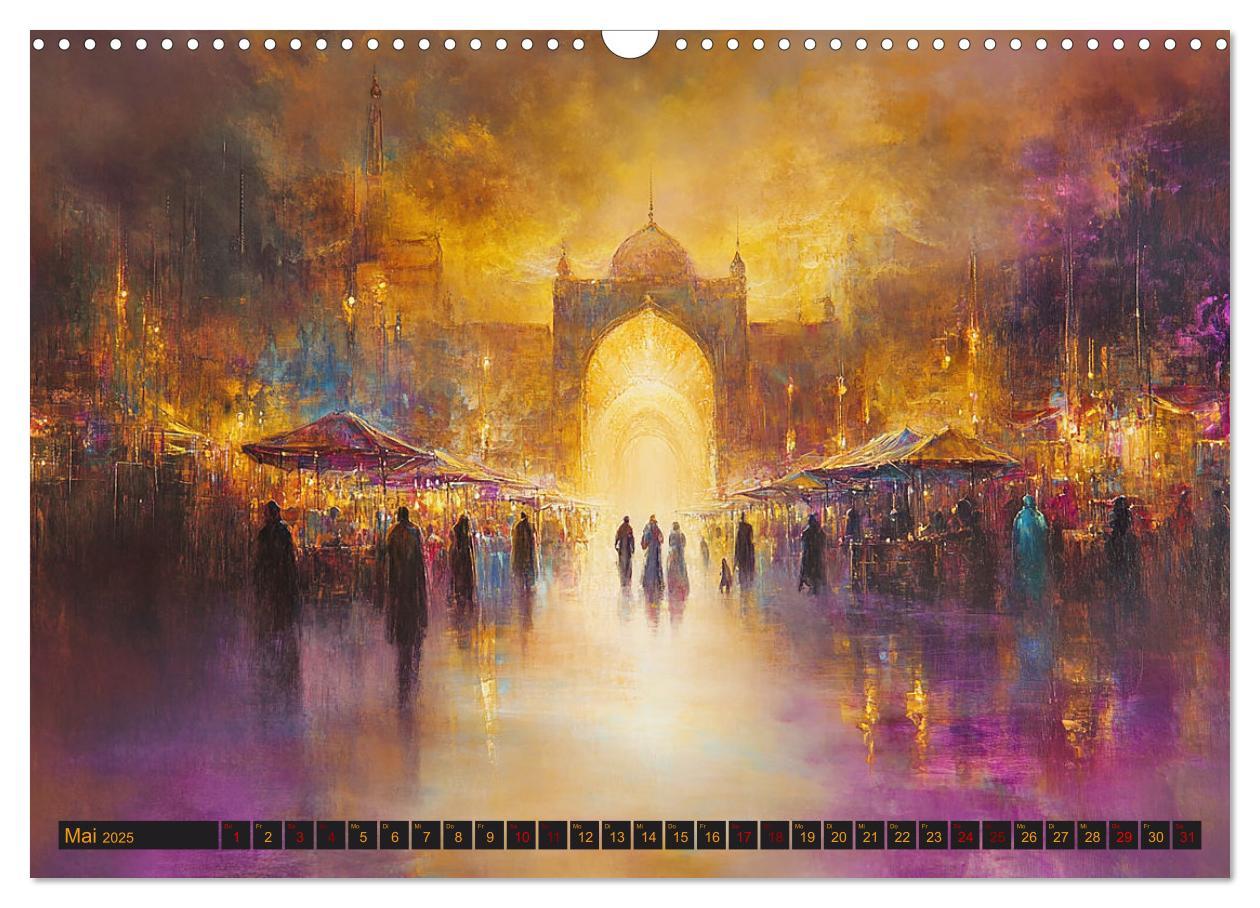 Bild: 9783457208236 | Visionen aus 1001 Nacht (Wandkalender 2025 DIN A3 quer), CALVENDO...