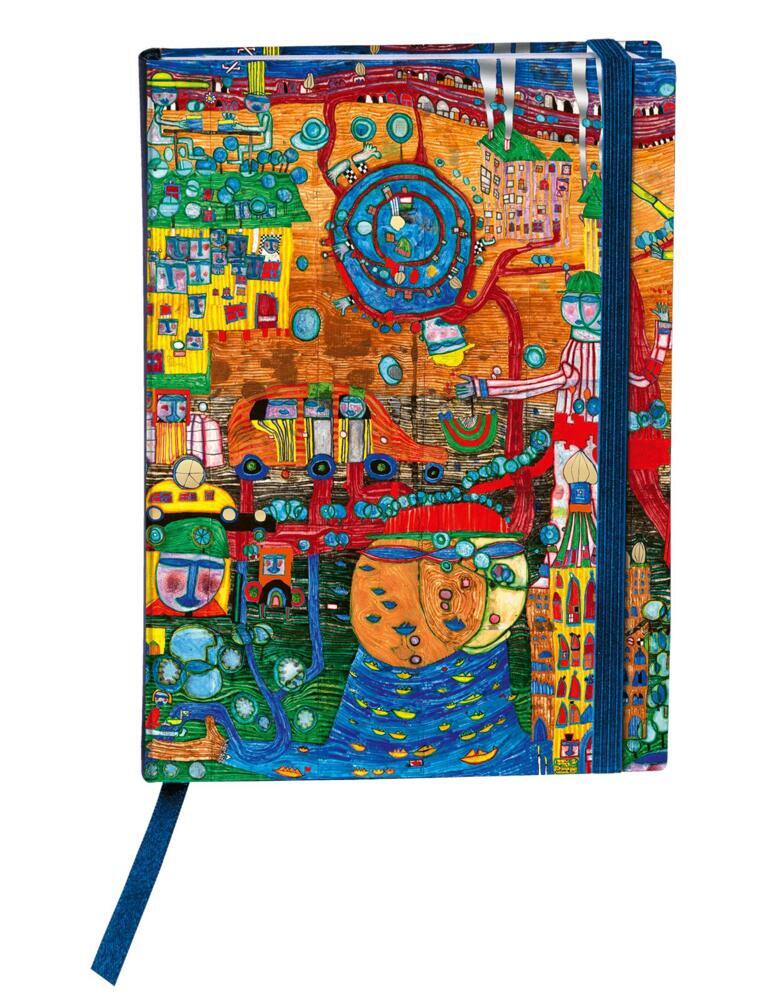 Cover: 9783910430204 | Hundertwasser Agenda 2025 | Tagesplaner | Wörner Verlag GmbH | 160 S.