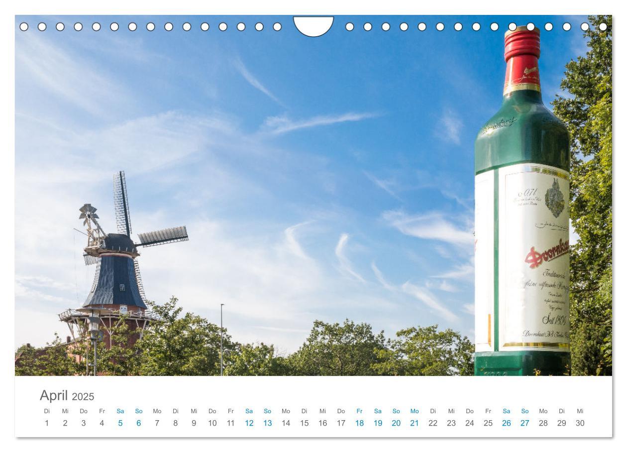 Bild: 9783435071913 | Moin Norden-Norddeich (Wandkalender 2025 DIN A4 quer), CALVENDO...