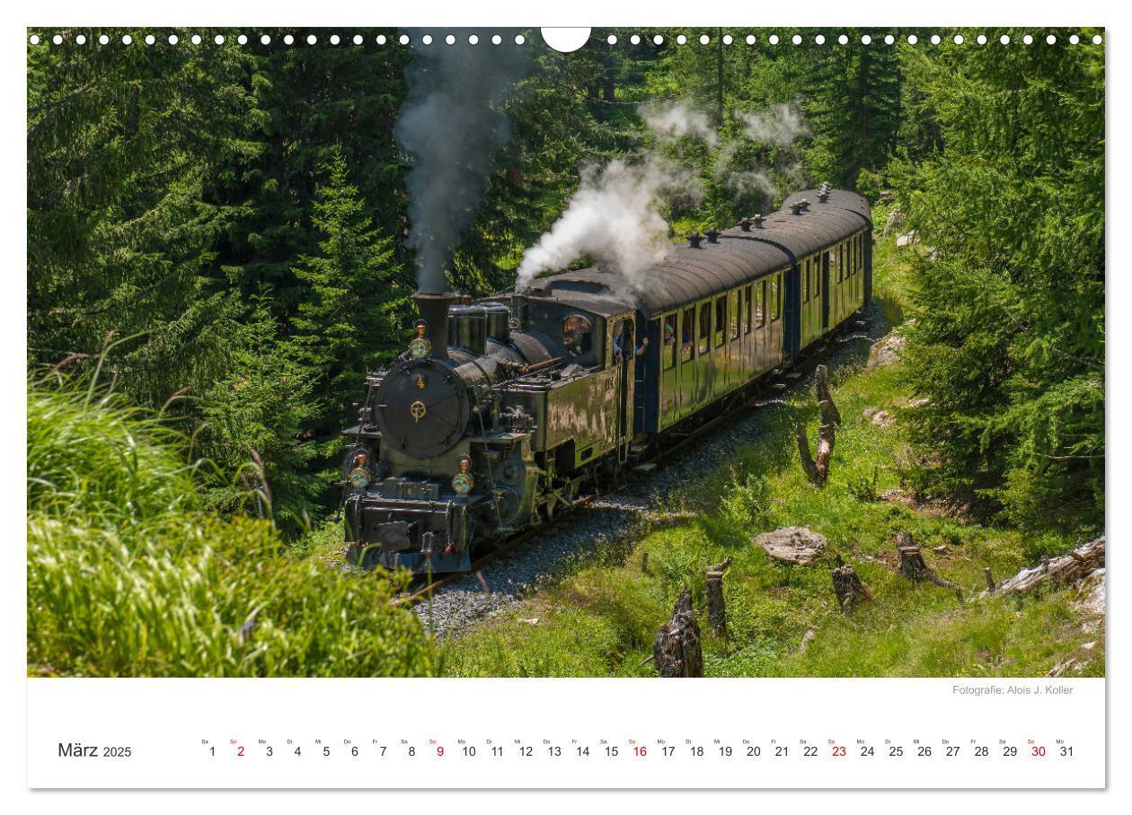 Bild: 9783435427420 | Dampfbahn Furka 2025 (Wandkalender 2025 DIN A3 quer), CALVENDO...