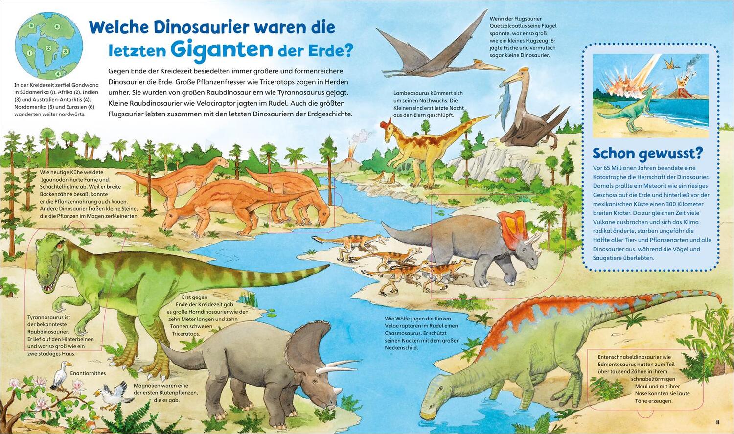 Bild: 9783788622053 | WAS IST WAS Junior Band 30. Dinosaurier und Tiere der Urzeit | Oftring