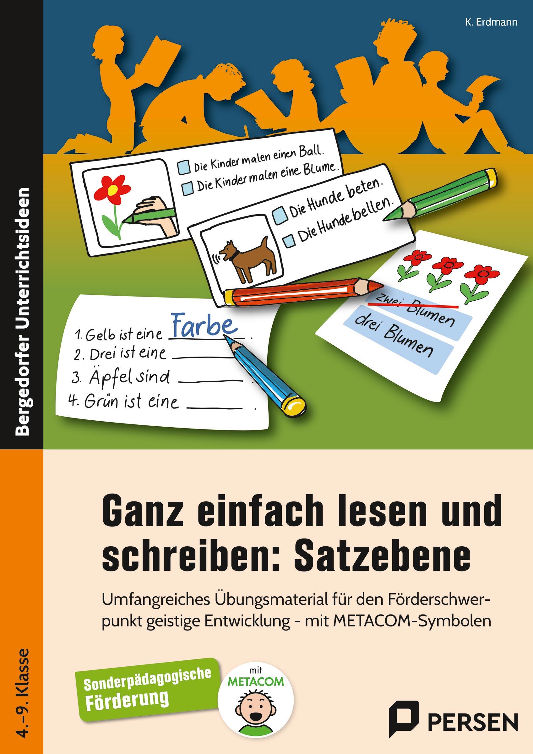 Cover: 9783403212393 | Ganz einfach lesen und schreiben: Satzebene | K. Erdmann | Taschenbuch