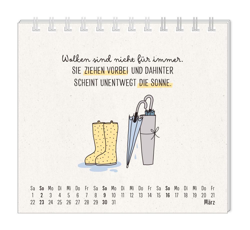 Bild: 9783986361105 | Mini-Kalender 2025 Man muss mit allem rechnen | Mini-Kalender | 12 S.