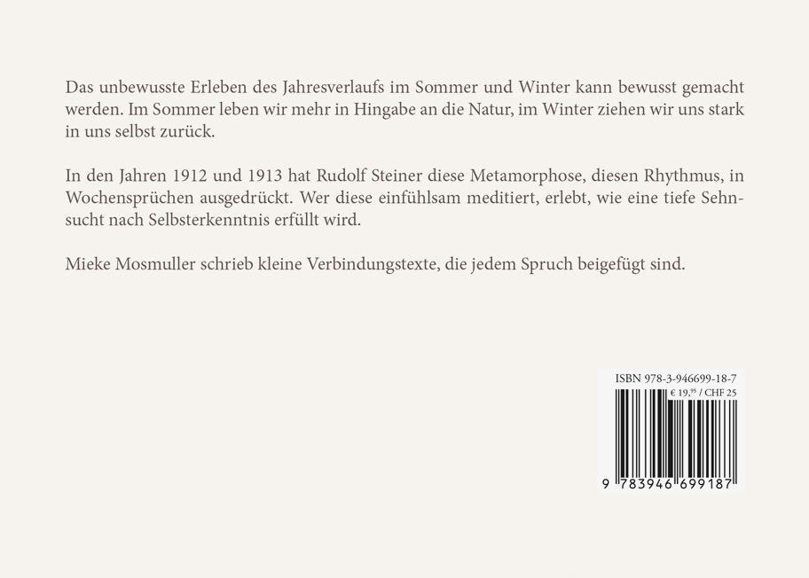 Rückseite: 9783946699187 | Seelenkalender | mit Einführungen von Mieke Mosmuller | Buch | 80 S.