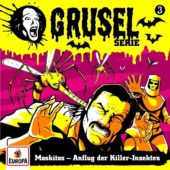 Cover: 190758995922 | Gruselserie - Moskitos - Anflug der Killer-Insekten, 1 Audio-CD | CD