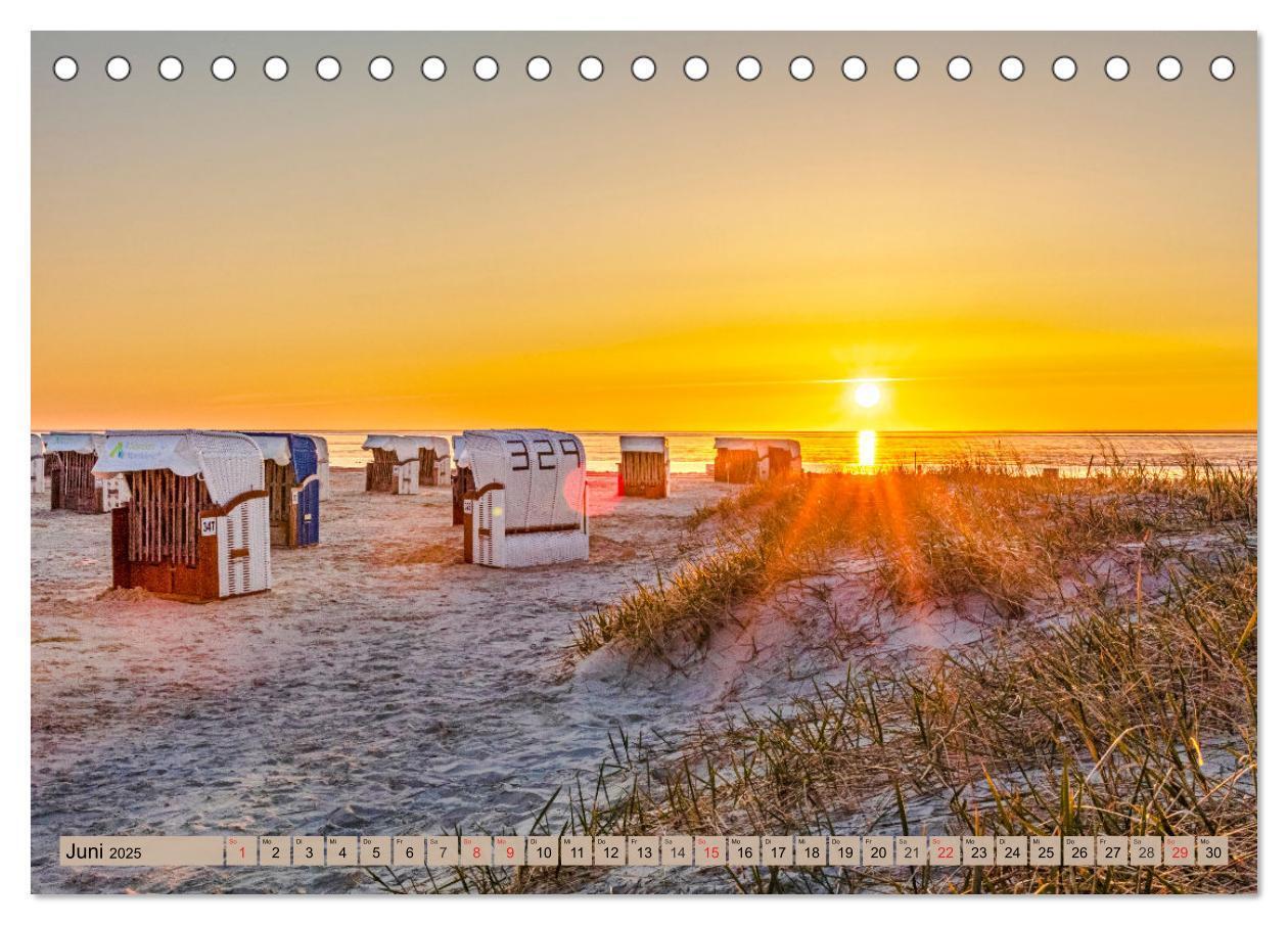 Bild: 9783435068272 | NORDDEICH-LIEBE (Tischkalender 2025 DIN A5 quer), CALVENDO...