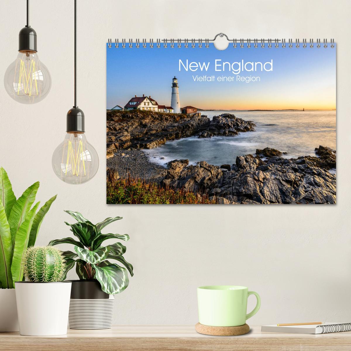 Bild: 9783435336425 | New England - Vielfalt einer Region (Wandkalender 2025 DIN A4...