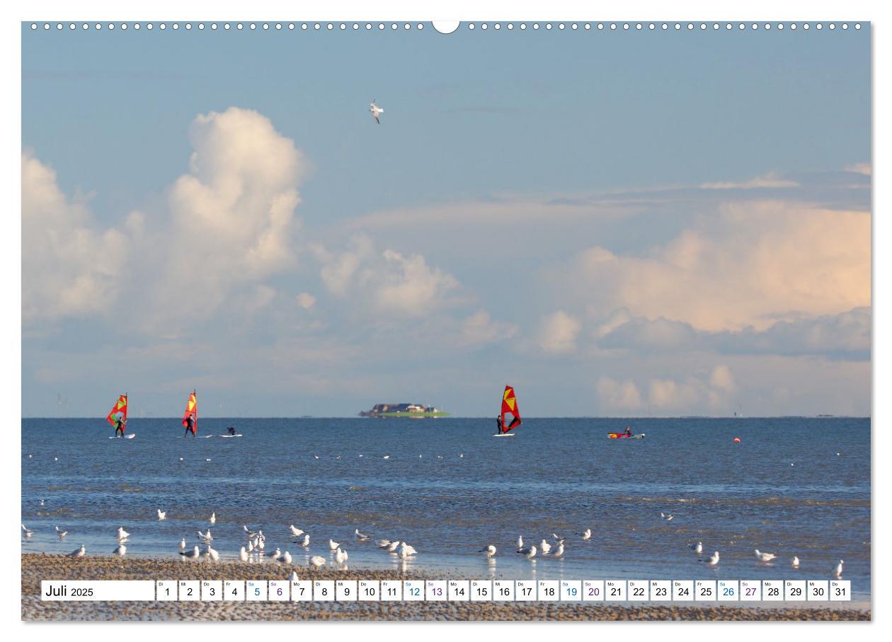 Bild: 9783383995071 | Föhr - Wasser Landschaft Wind und Meer (Wandkalender 2025 DIN A2...