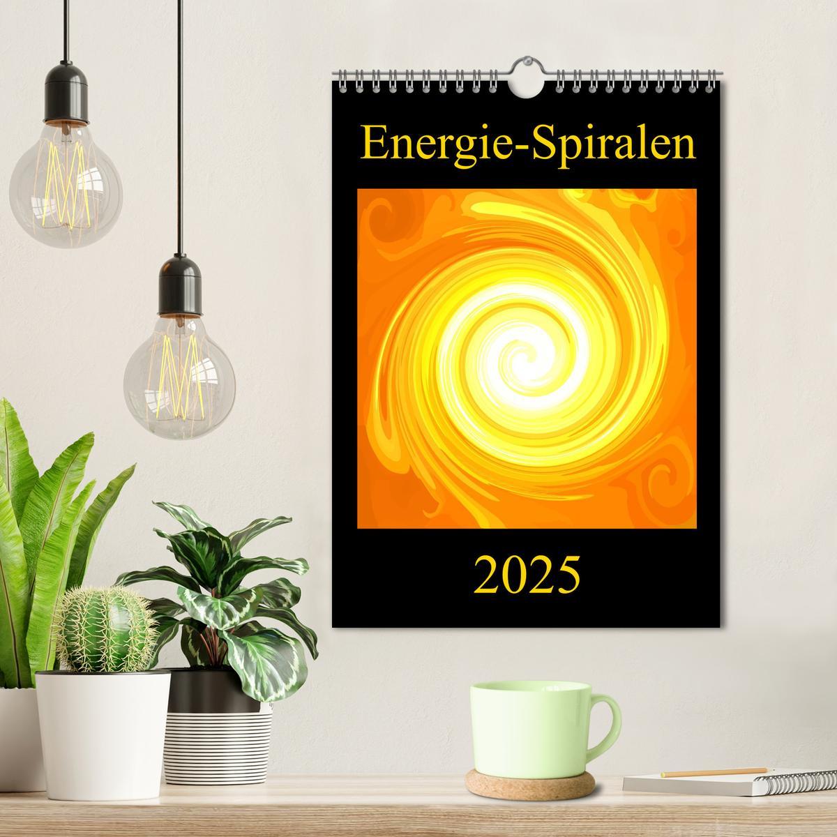 Bild: 9783457168882 | Energie-Spiralen 2025 (Wandkalender 2025 DIN A4 hoch), CALVENDO...