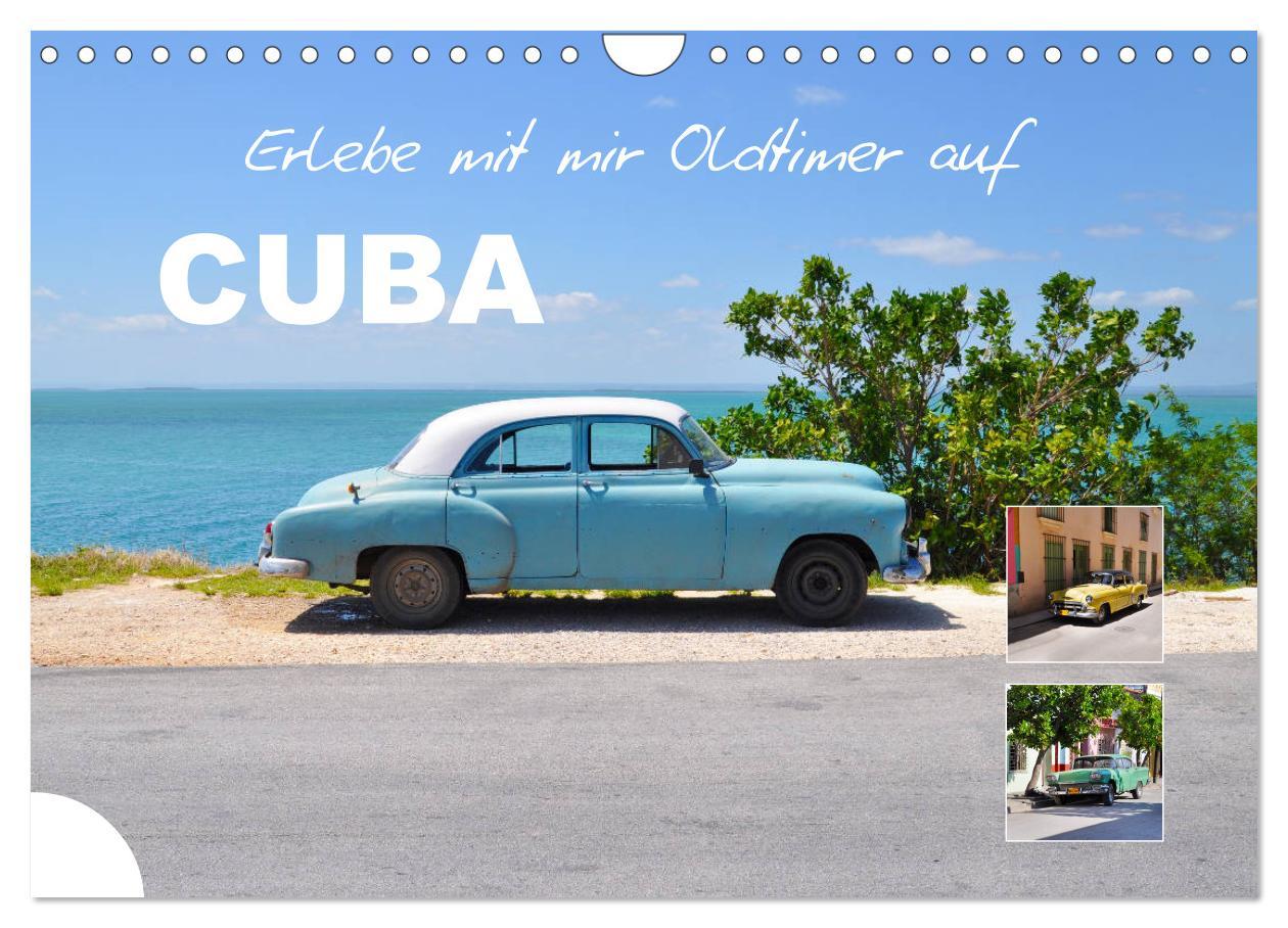 Cover: 9783435116317 | Erlebe mit mir Oldtimer auf Cuba (Wandkalender 2025 DIN A4 quer),...