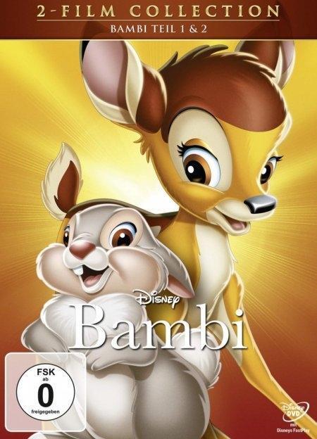 Cover: 8717418532123 | Bambi &amp; Bambi 2 | Disney Classics | Felix Salten (u. a.) | DVD | 2018