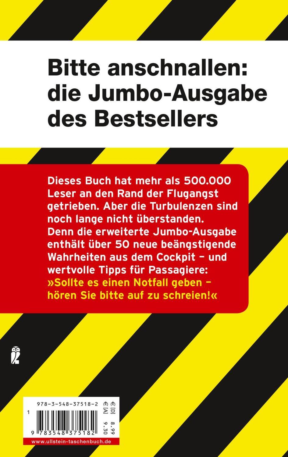 Rückseite: 9783548375182 | »Sorry, wir haben die Landebahn verfehlt« | Antje Blinda (u. a.)