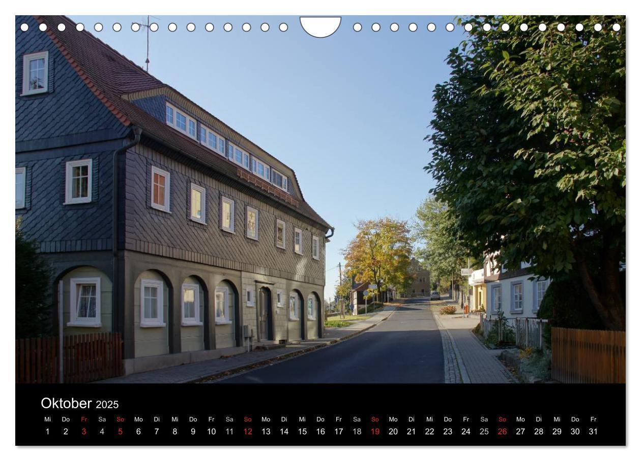 Bild: 9783435676354 | Oberlausitz - Land der Umgebindehäuser (Wandkalender 2025 DIN A4...