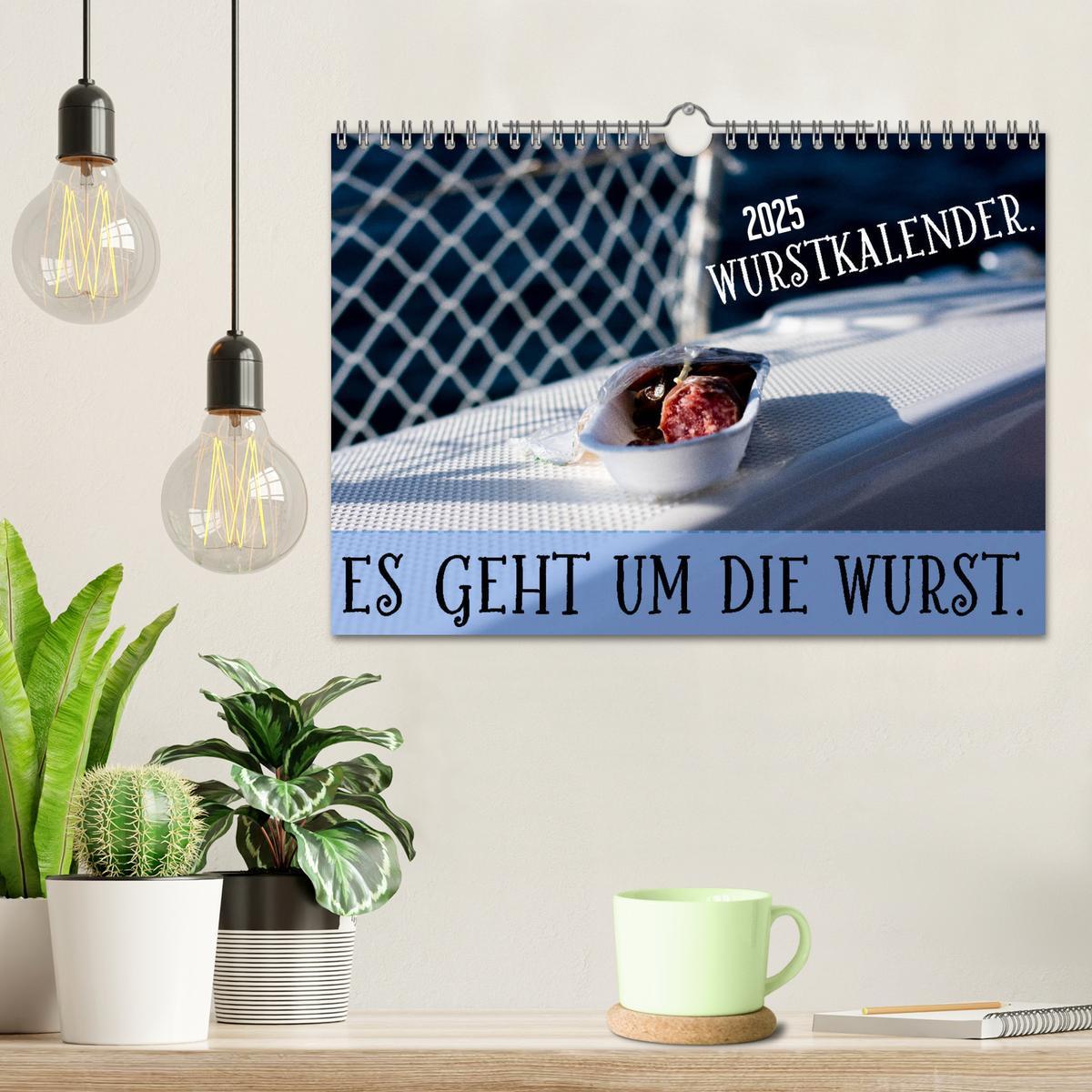 Bild: 9783435113170 | Wurstkalender. Es geht um die Wurst. (Wandkalender 2025 DIN A4...