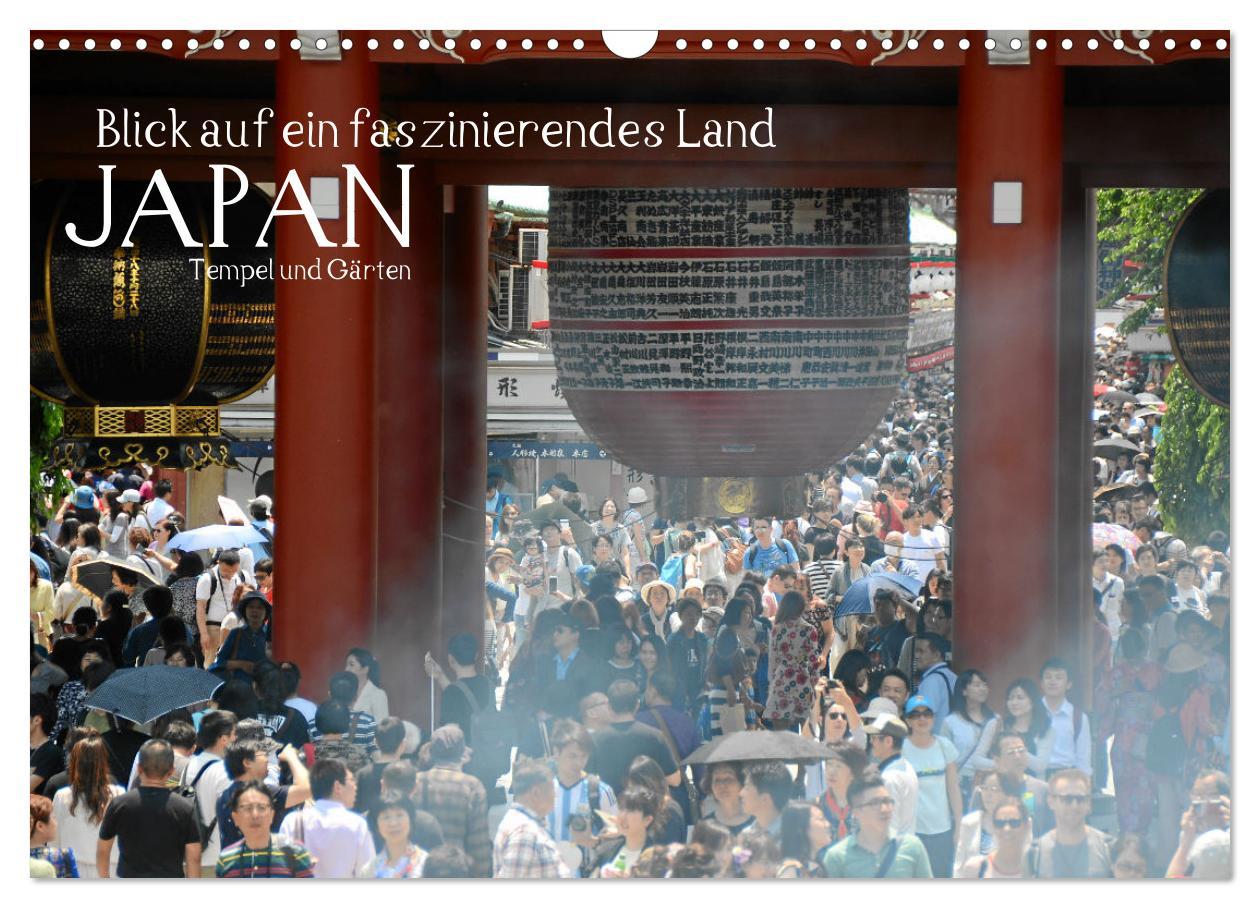 Cover: 9783383926747 | Blick auf ein faszinierendes Land - Japan 2025 (Wandkalender 2025...