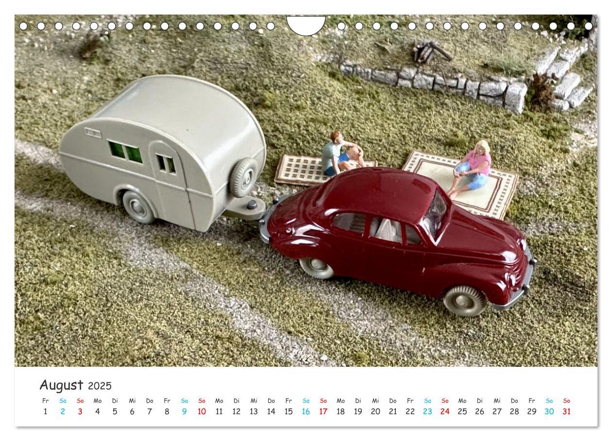 Bild: 9783457190197 | Autos auf der Modellbahn (Wandkalender 2025 DIN A4 quer), CALVENDO...