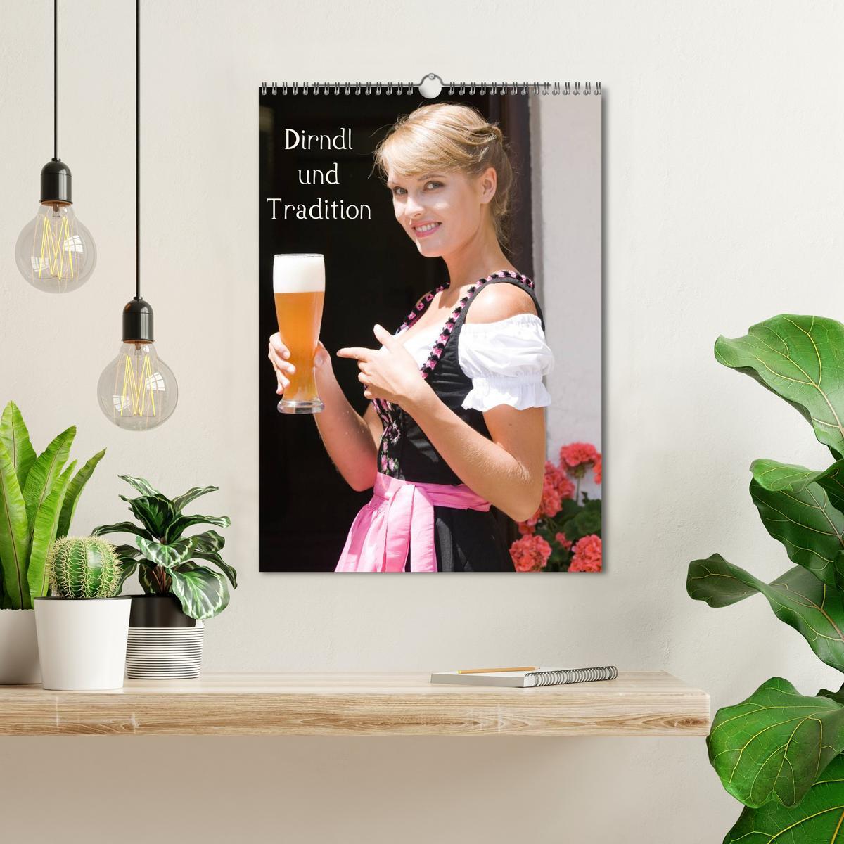 Bild: 9783457012253 | Dirndl und Tradition (Wandkalender 2025 DIN A3 hoch), CALVENDO...