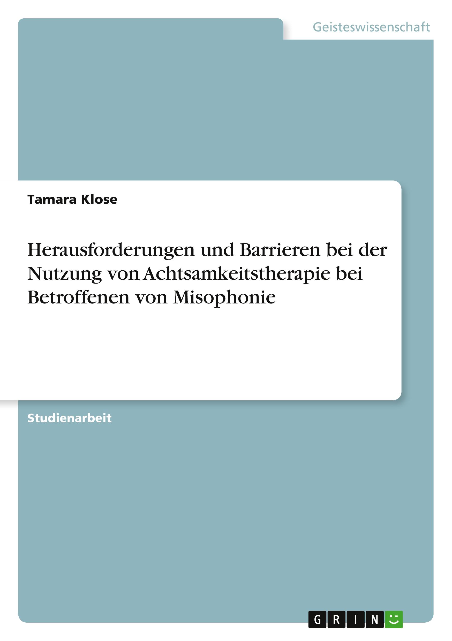 Cover: 9783389006139 | Herausforderungen und Barrieren bei der Nutzung von...