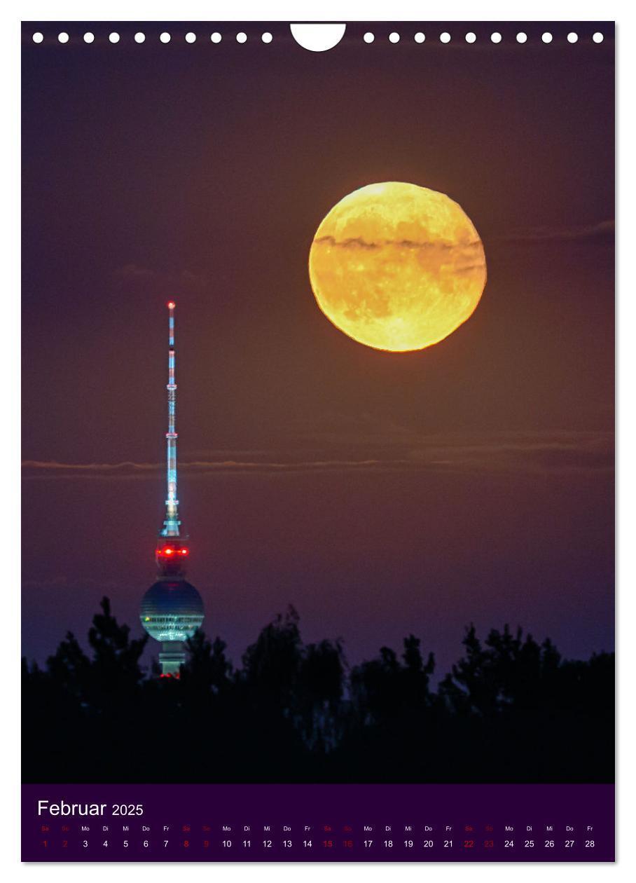 Bild: 9783435910151 | Berliner Fernsehturm - Magische Momente (Wandkalender 2025 DIN A4...