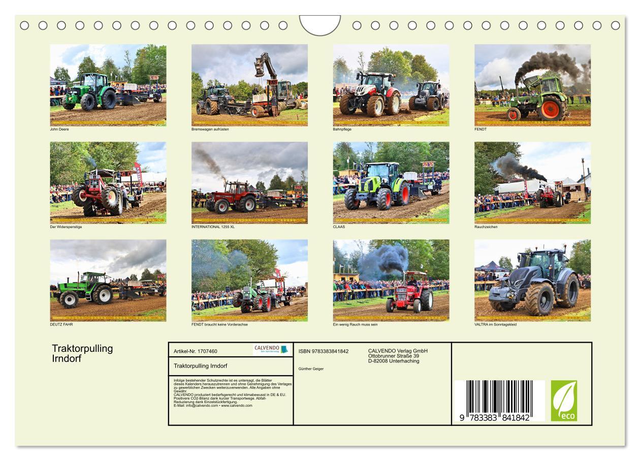 Bild: 9783383841842 | Traktorpulling Irndorf (Wandkalender 2025 DIN A4 quer), CALVENDO...