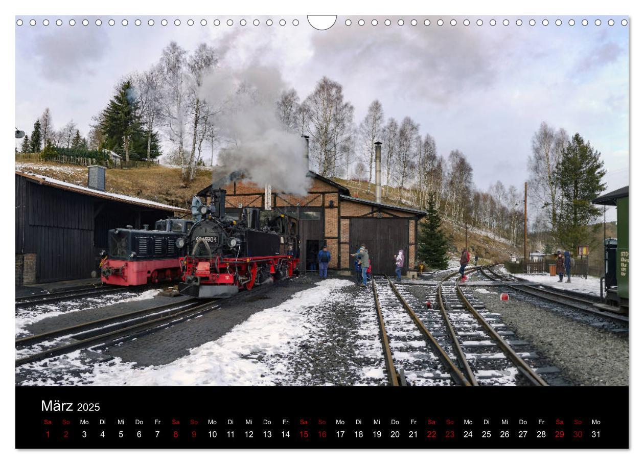 Bild: 9783435380657 | Dampf im Pressnitztal (Wandkalender 2025 DIN A3 quer), CALVENDO...