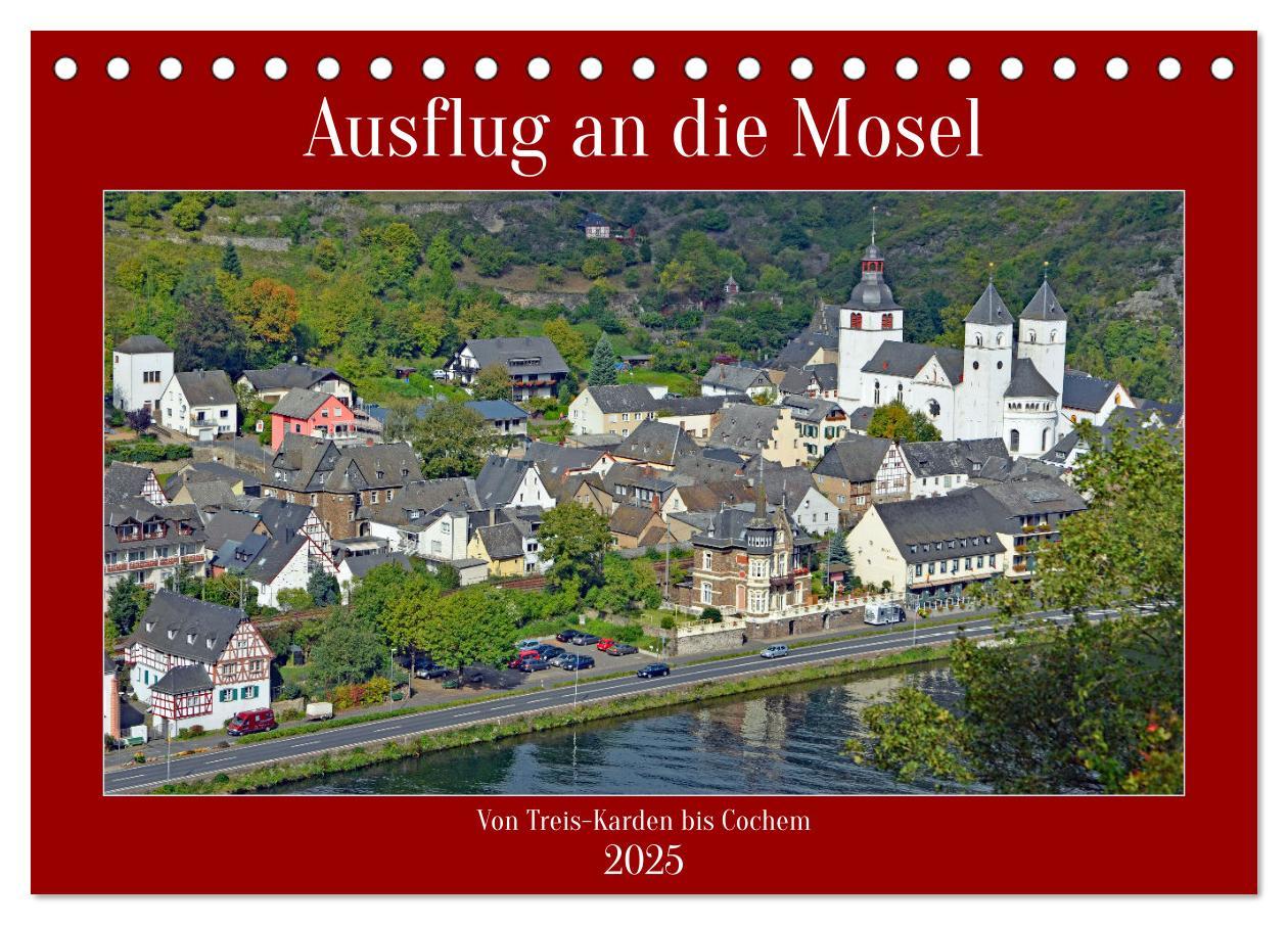 Cover: 9783435158416 | Ausflug an die Mosel (Tischkalender 2025 DIN A5 quer), CALVENDO...