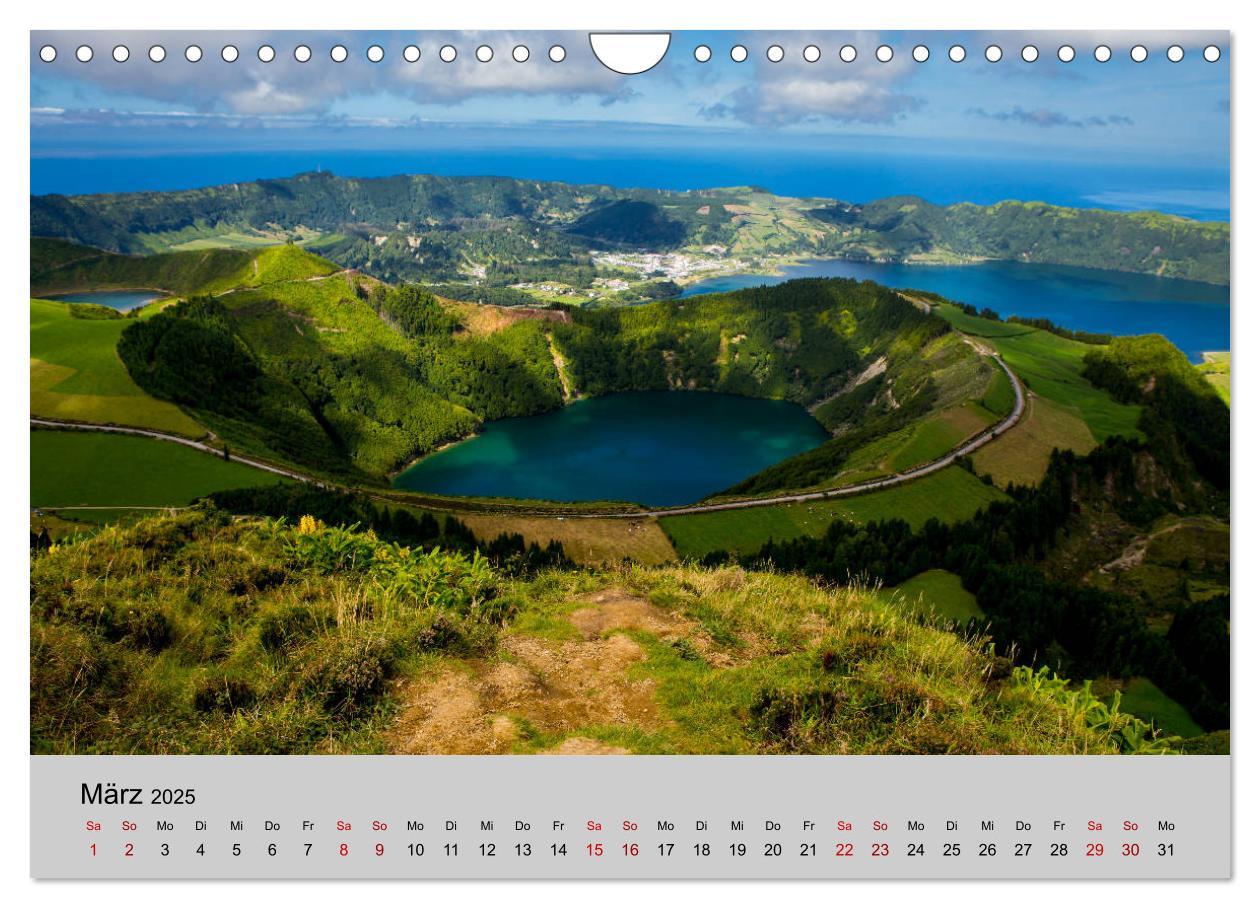 Bild: 9783435414314 | Azoren - São Miguel (Wandkalender 2025 DIN A4 quer), CALVENDO...