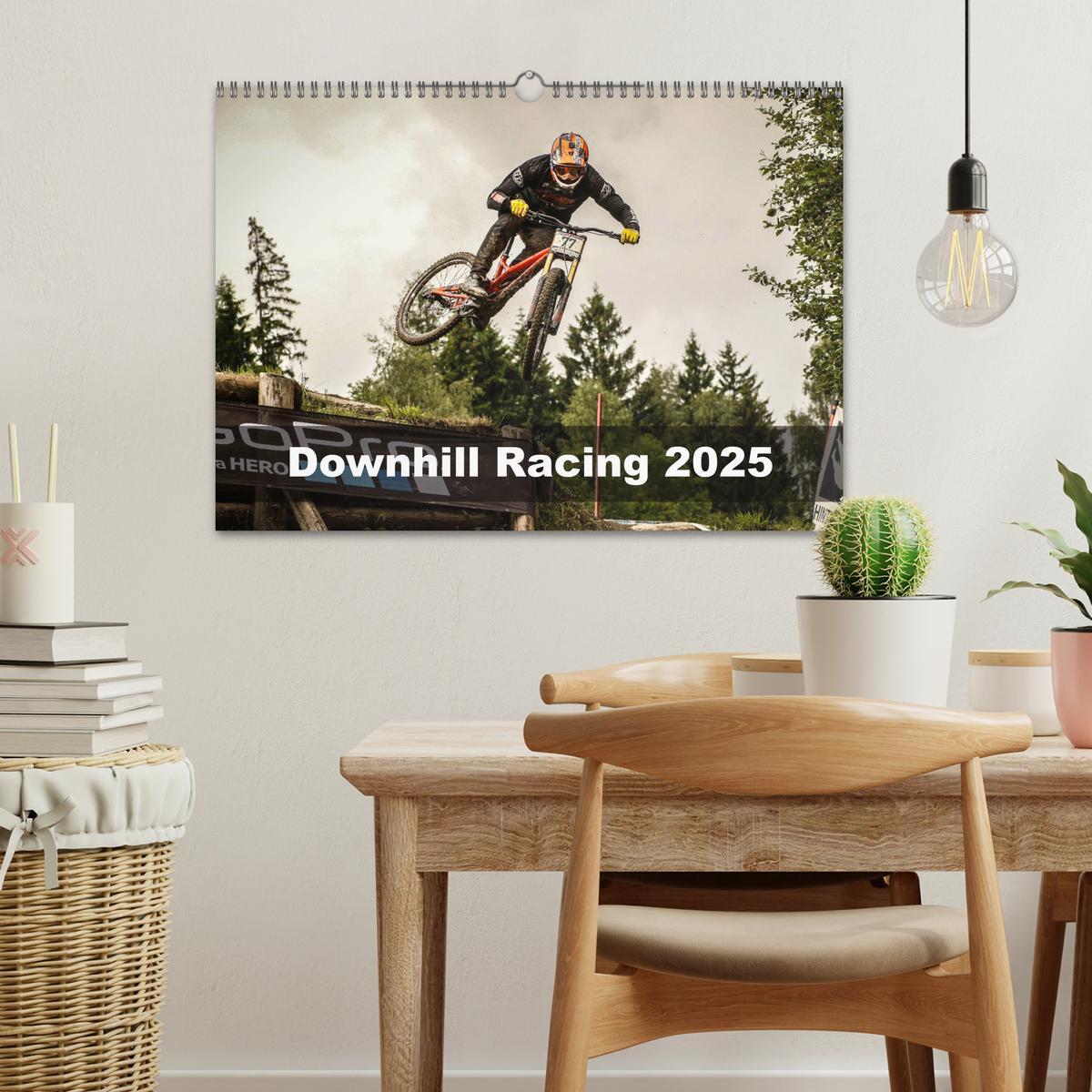 Bild: 9783435432783 | Downhill Racing 2025 (Wandkalender 2025 DIN A3 quer), CALVENDO...