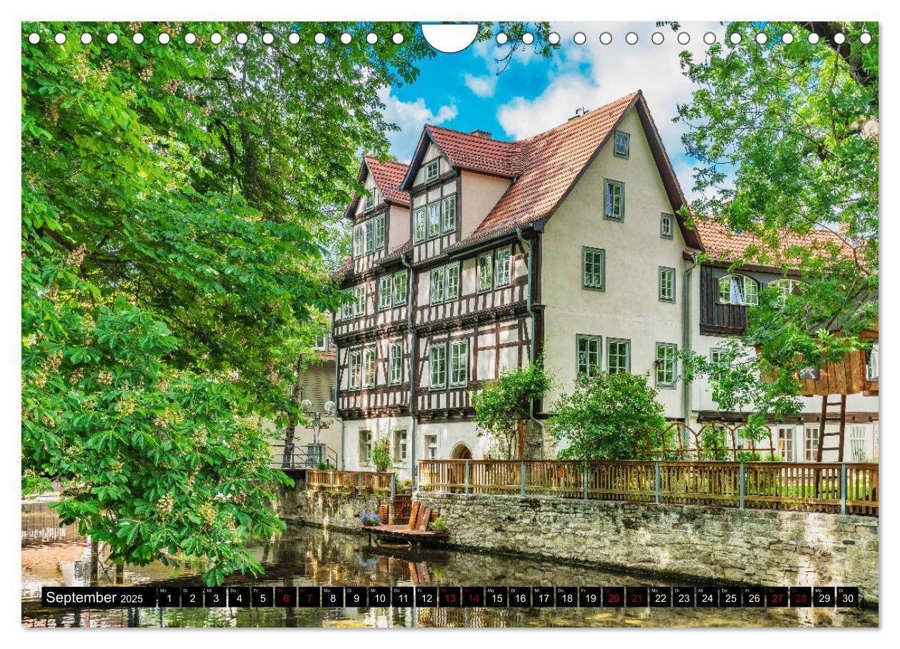 Bild: 9783435123360 | Ein Wochenende in Erfurt (Wandkalender 2025 DIN A4 quer), CALVENDO...