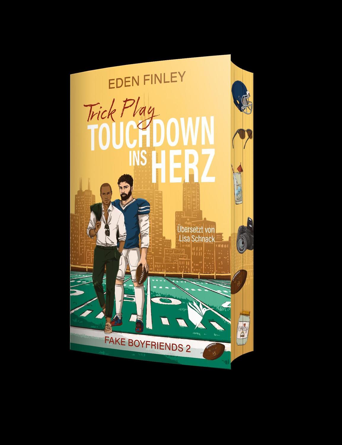 Cover: 9783989060388 | Trick Play - Touchdown ins Herz | Eden Finley | Taschenbuch | 399 S.