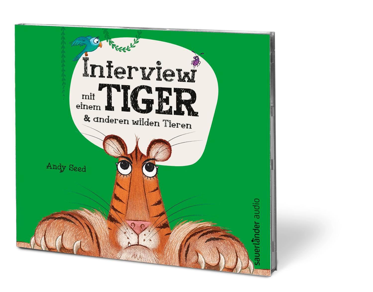 Bild: 9783839842607 | Interview mit einem Tiger | und anderen wilden Tieren | Andy Seed | CD