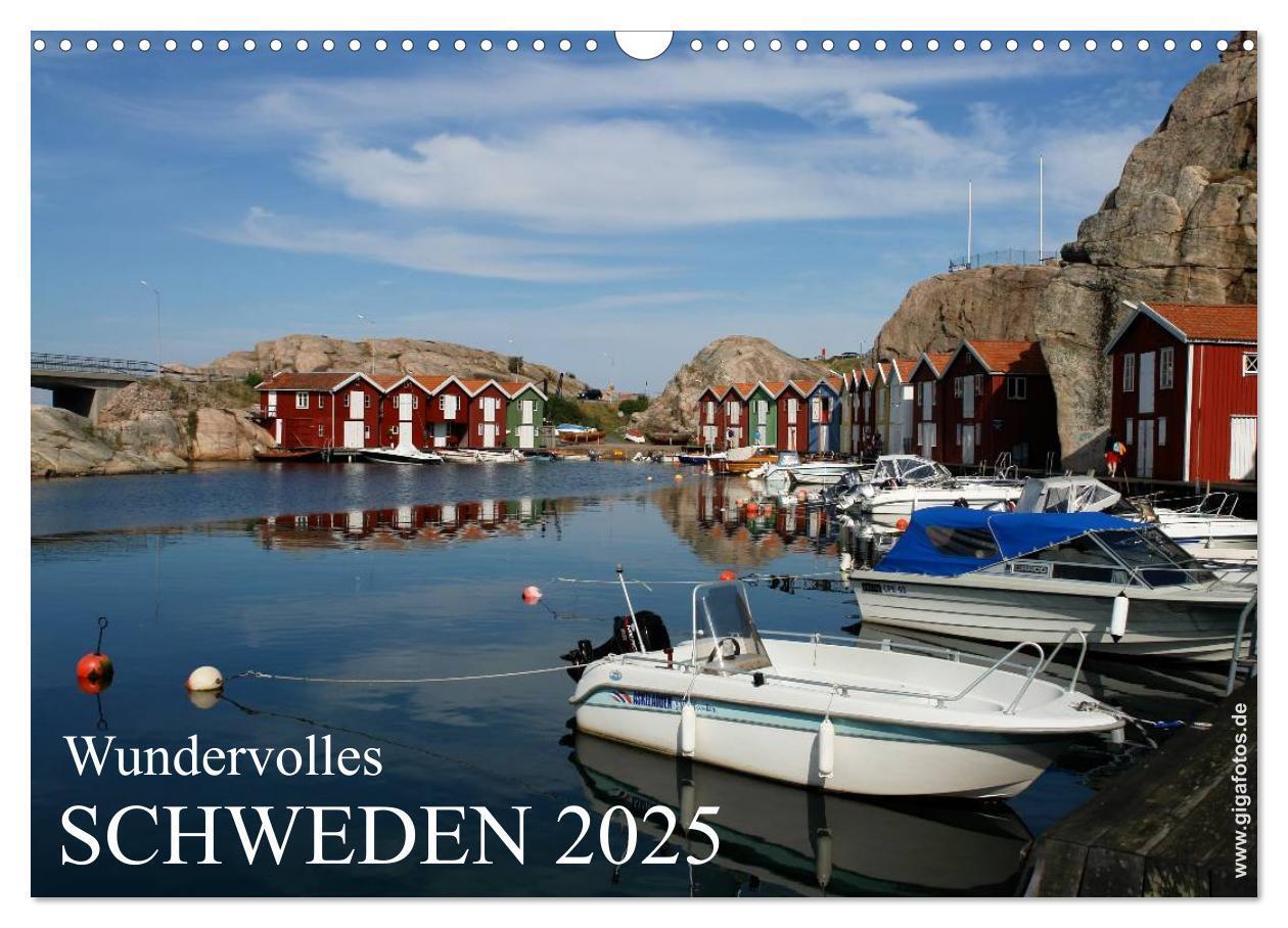 Cover: 9783435729661 | Wundervolles Schweden 2025 (Wandkalender 2025 DIN A3 quer),...