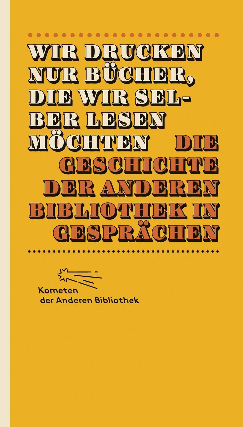 Cover: 9783847730002 | Wir drucken nur Bücher, die wir selber lesen möchten | Buch | 181 S.