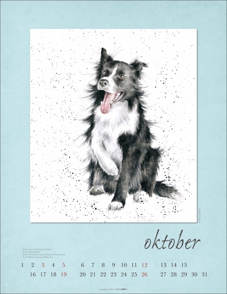 Bild: 9783839900741 | Country Life Kalender 2025 | Hannah Dale | Kalender | Spiralbindung