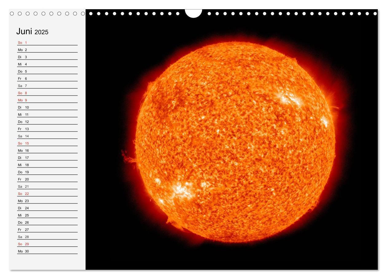 Bild: 9783435530779 | Sonne, Monde und Planeten (Wandkalender 2025 DIN A3 quer), CALVENDO...