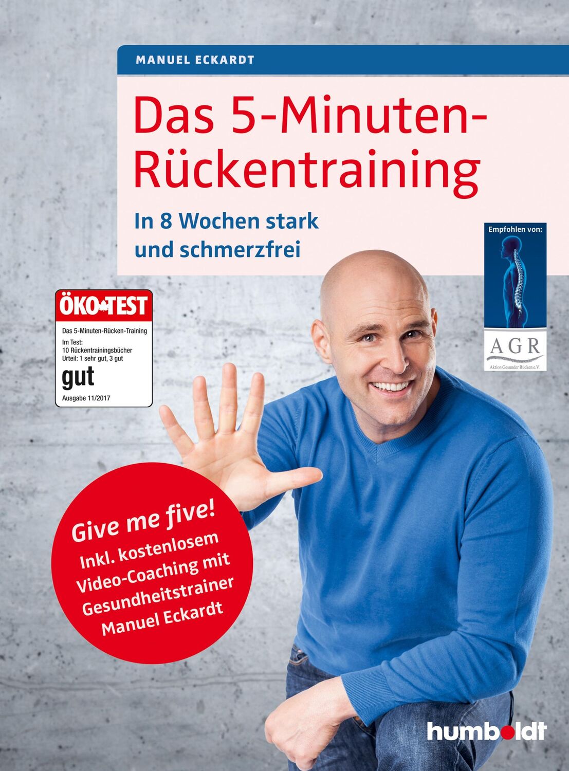 Cover: 9783899938678 | Das 5-Minuten-Rückentraining | Manuel Eckardt | Taschenbuch | 208 S.