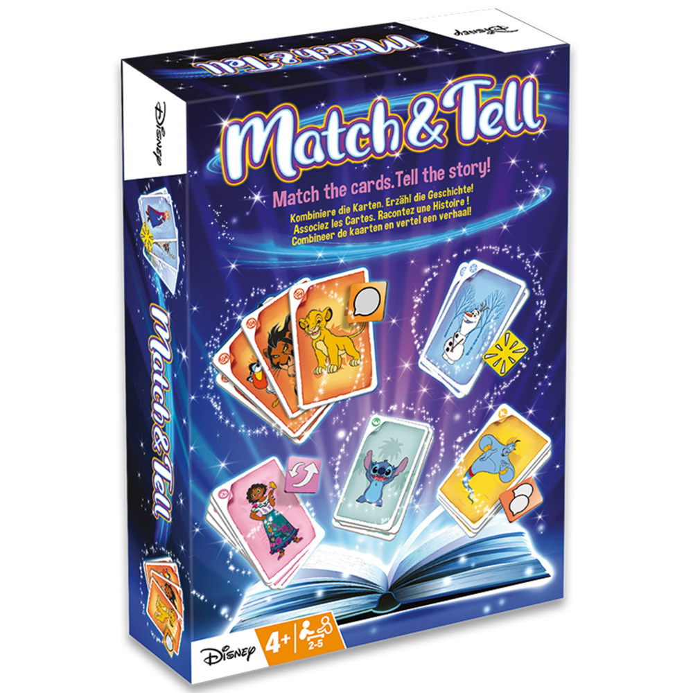 Cover: 5411068303272 | Disney Match &amp; Tell | Cartamundi | Spiel | Deutsch | 2023