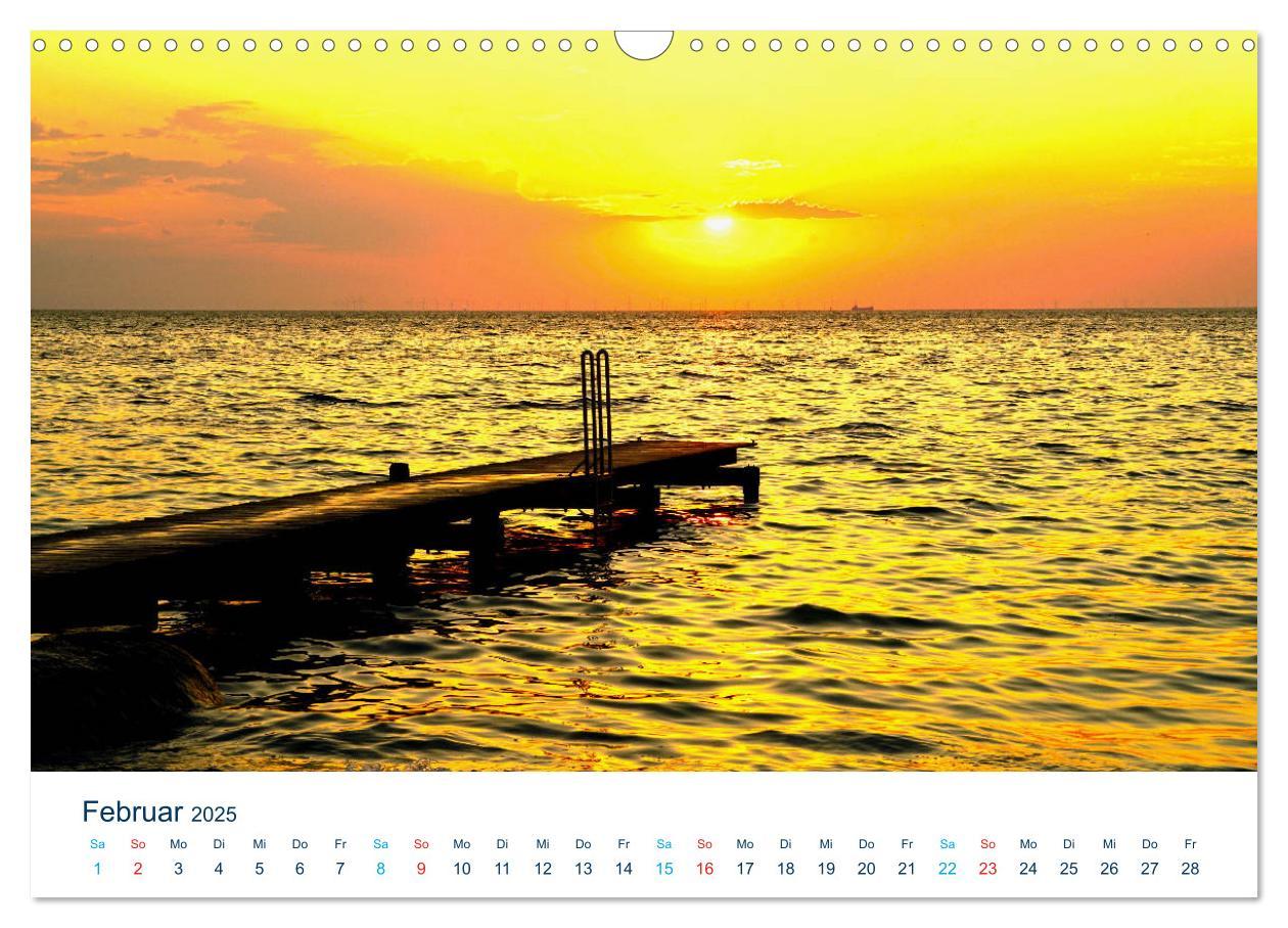 Bild: 9783435113415 | Der Fehmarn-Steg (Wandkalender 2025 DIN A3 quer), CALVENDO...