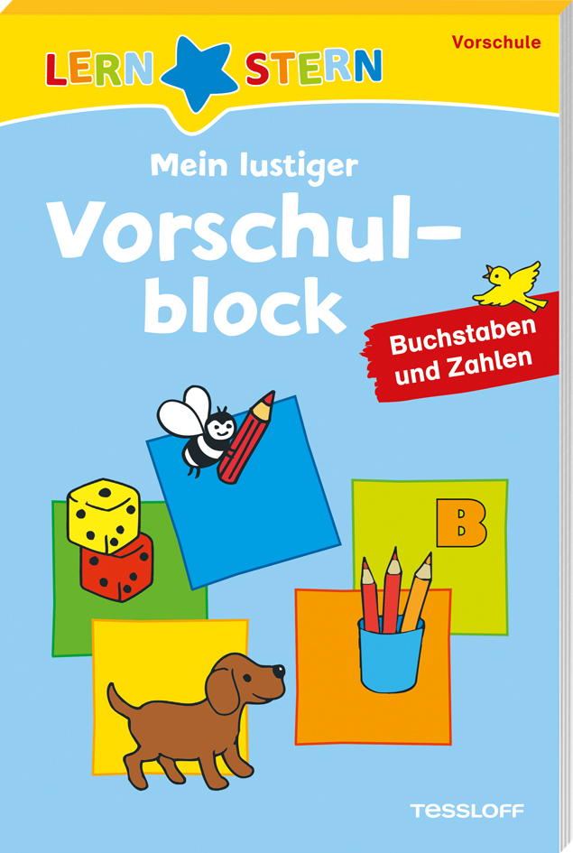 Cover: 9783788626327 | LERNSTERN Mein lustiger Vorschulblock. Buchstaben und Zahlen ab 4...