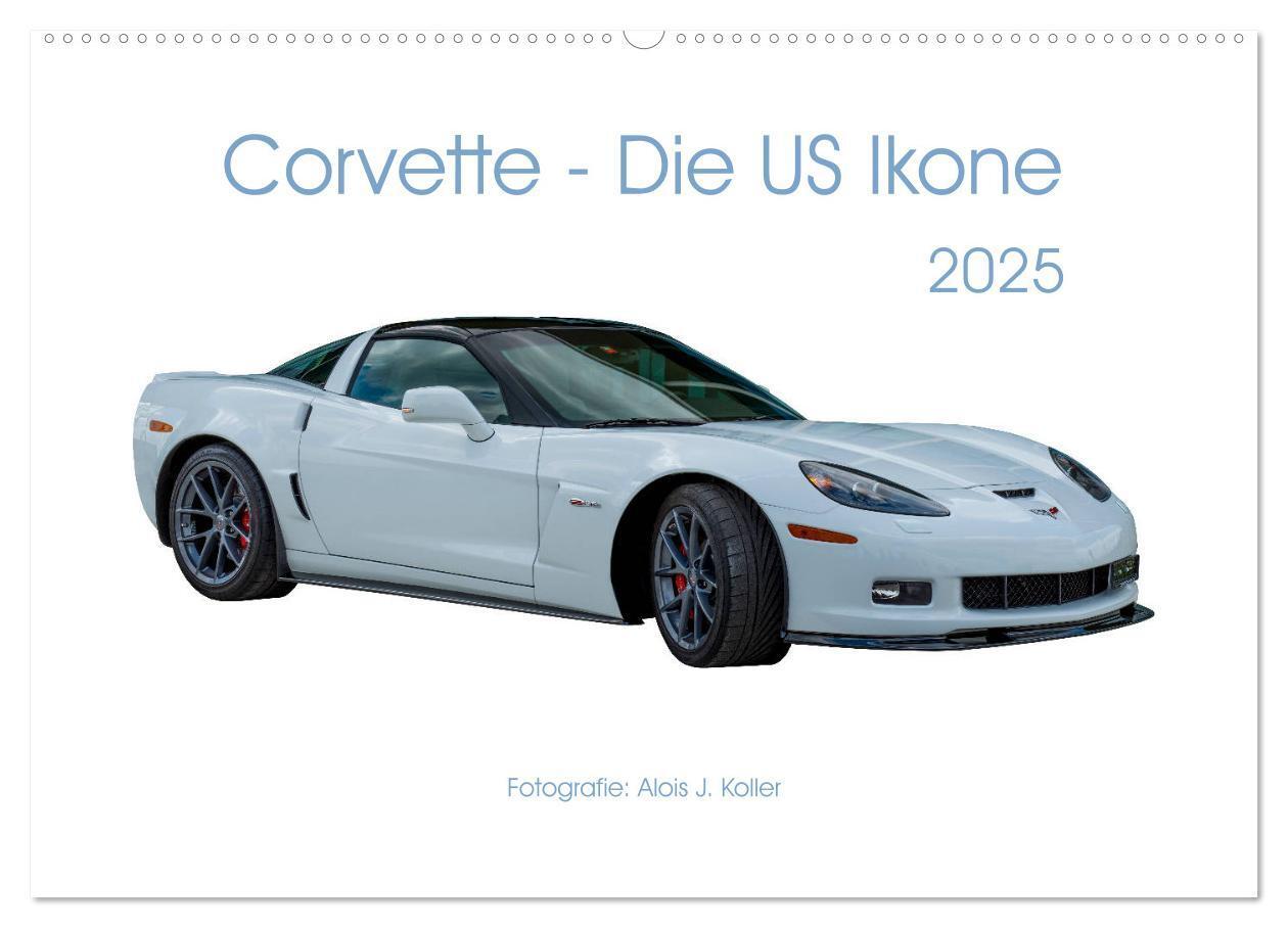 Cover: 9783435572960 | Corvette - Die US Ikone 2025 (Wandkalender 2025 DIN A2 quer),...