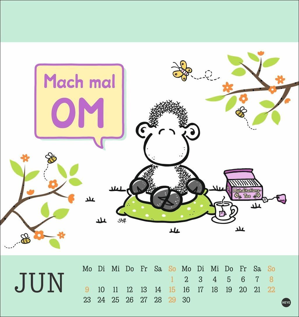 Bild: 9783756406968 | sheepworld Postkartenkalender 2025 | Heye | Kalender | Spiralbindung