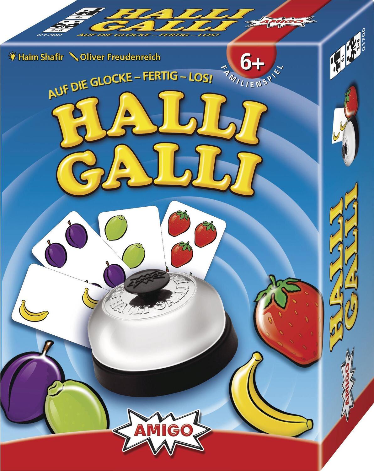 Bild: 4007396017007 | Halli Galli | Haim Shafir | Spiel | Brettspiel | 1700 | Deutsch | 2001