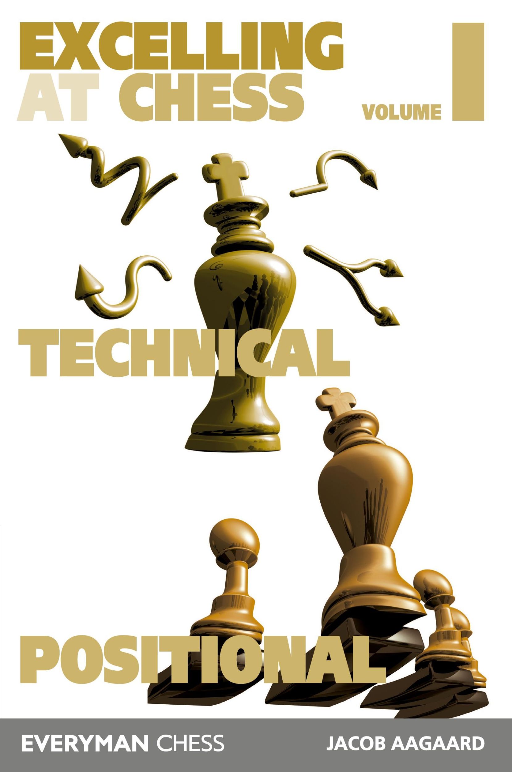 Cover: 9781781944462 | Excelling at Chess Volume 1. Technical and Positional | Jacob Aagaard