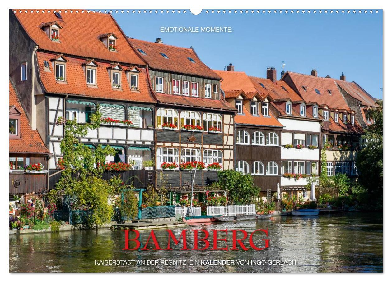 Cover: 9783435830992 | Emotionale Momente: Bamberg (Wandkalender 2025 DIN A2 quer),...