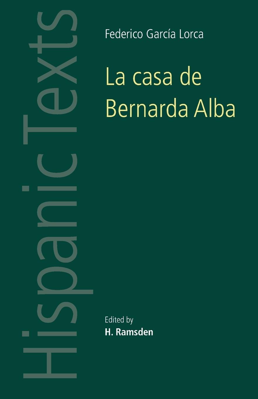 Cover: 9780719009501 | La casa de Bernarda Alba | by Federico García Lorca | H. Ramsden