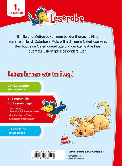 Bild: 9783473462117 | Ostergeschichten - lesen lernen mit dem Leserabe - Erstlesebuch -...