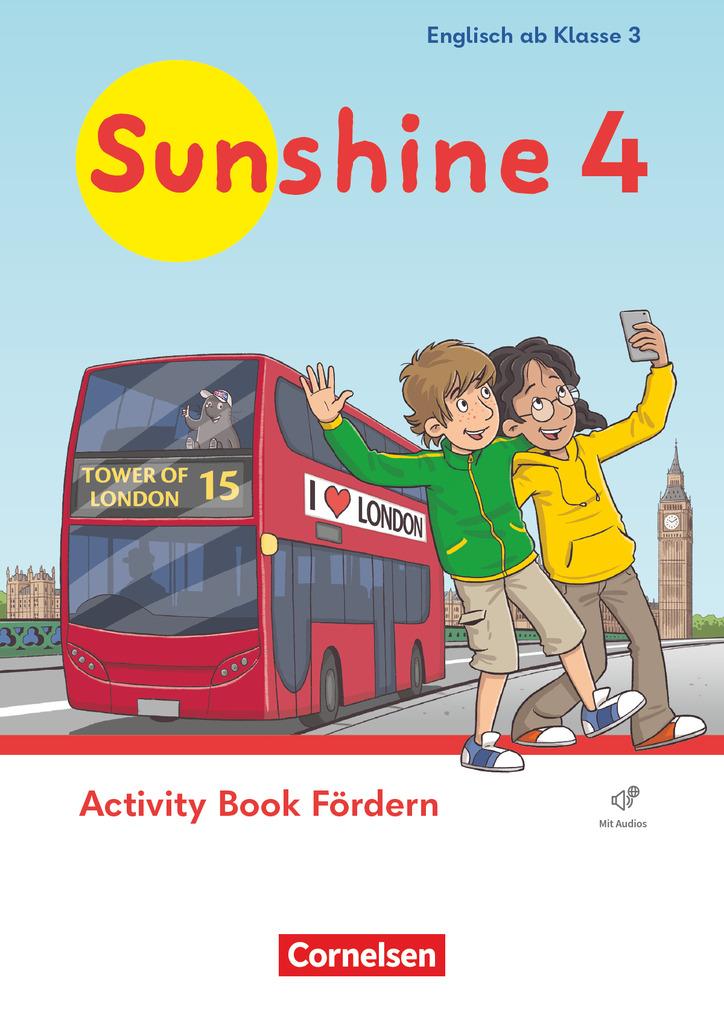 Cover: 9783464813577 | Sunshine 4. Schuljahr. Activity Book Fördern - Mit Audios (Webcode)