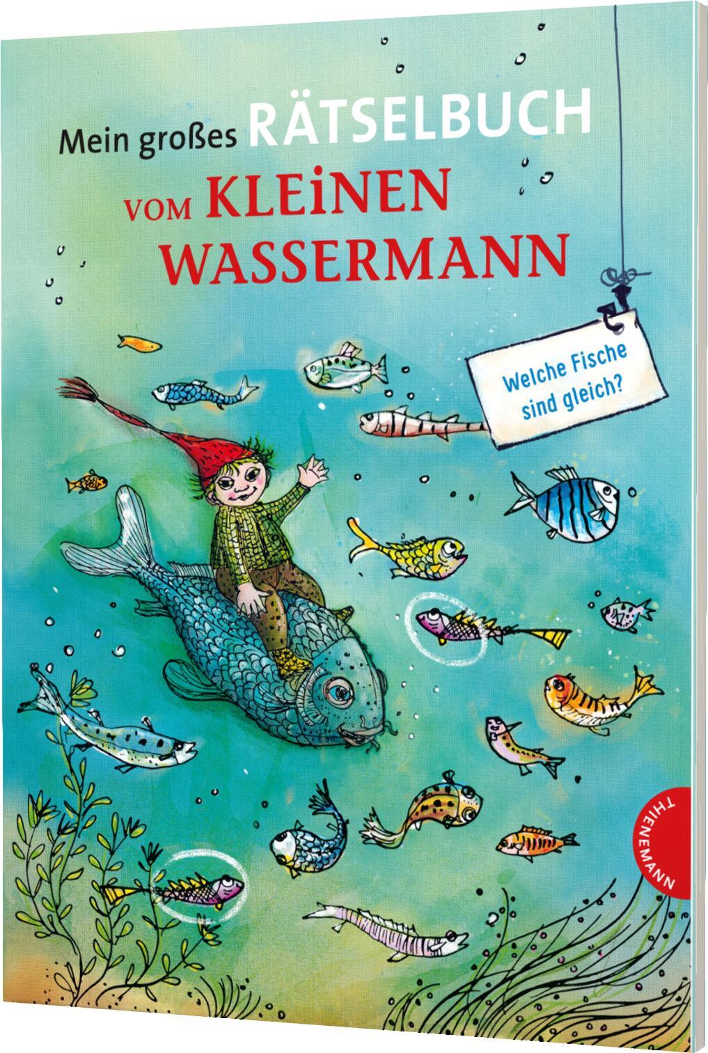 Cover: 9783522185738 | Der kleine Wassermann: Mein großes Rätselbuch vom kleinen Wassermann