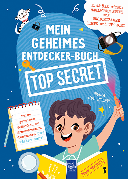 Cover: 9789464227123 | Mein geheimes Entdecker-Buch - Top Secret! | Bilderbuch | Buch | 64 S.