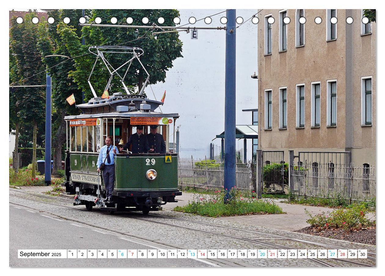 Bild: 9783435256587 | Tram historisch (Tischkalender 2025 DIN A5 quer), CALVENDO...